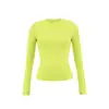 Tops e Camisetas Esportivas Finos e Altamente Elásticos para Mulheres para Parecerem Magras e Usarem Roupas Fitness de Manga Longa para Treino de Corrida, Pilates e Yoga para o Outono