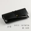 E88 ponto de fábrica atacado estojo de óculos retrô bolsa de óculos de couro PU gancho portátil bolsa macia para óculos pode ser personalizado