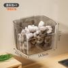 Caja de almacenamiento de cebolla, jengibre y ajo, cesta de almacenamiento colgante de pared con cabeza de ajo para cocina, estante de almacenamiento de jengibre y ajo, artefacto multifuncional de cesta de jengibre