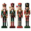 CT745-748 Cascanueces Navideño Pegatina Magnética Tamaño Grande Pegatina Magnética Decoración Festiva Imán para Refrigerador