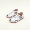 Sandálias Infantis Verão 2026 Novas Sandálias de Bebê Estilosas Sapatos de Praia Romanos para Meninas Moda Sapatos Ninho de Pássaro com Solado Macio