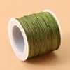 No. 72 Hilo de Jade Pulsera Cuerda Trenzada Collar Cuerda para Tejer Accesorios 0.8mm Cable Encriptado Cuerda para Colgante Hecho a Mano DIY Materiales