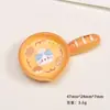 Accesorios de Resina DIY de Dibujos Animados Joyería Animal Sartén Pegamento de Crema Pasador Funda de Teléfono Móvil Hebilla de Zapato Llavero Colgante