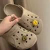 Novo Estilo Frutas Realistas Mangostão Durian Charms para Sapato Compatíveis com Tamancos, Acessórios de Fivela Decorativa Desmontáveis DIY para Sapato