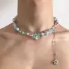 Collares transfronterizos de estilo punk de alta resistencia para hombres y mujeres, estilo gótico de subcultura, cadenas para la clavícula y collares de personalidad de nicho de moda