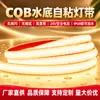 Fita de LED de Silicone Cob 24V com Preenchimento de Cola Sólida, à Prova d'Água Subaquática para Piscina Banheira Iluminação de Engenharia