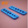 SGJ146367 peça de suporte de tubo de ensaio azul suporte de tubo de ensaio peça de suporte de furo redondo peça de suporte de tubo combinação de blocos de construção de tecnologia Peças