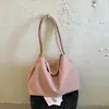 Bolso Tejido Maillard Super Retro para Mujer, Nuevo Bolso Tote Coreano Otoño/Invierno 2026, Bolso de Hombro Grande de Alta Gama