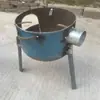 Ventas Directas de Fábrica Estufa de Leña Estufa de Hierro para Hogar Rural Estufa de Leña Estufa Exterior Exterior Metabo