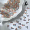 Sino de Vento Flor Lírio-do-Vale Suporte para Flor Trombeta de Flor Materiais para Fazer Grampo de Cabelo DIY Artesanal Brinco Estilo Antigo