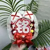 Chen Zheyuan (Yuan) Celebridad Hecha a Sí Misma Colgante de Bolso Qihang Mini Abanico Reflectante Etiqueta de Nombre Set Completo Terminado Hecho a Mano