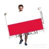 Bandera de Polonia de poliéster de tamaño de pie al por mayor 3*5 pies 90*150cm soporte