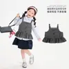Ropa para niños Nuomi Wanzi, top tipo camisola para niñas, estilo otoño, dulce estilo universitario, chaleco versátil para capas para niños