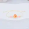 Suministro del Fabricante, Producto de Venta Caliente Transfronterizo, Pulsera Tejida a Mano de Jingdezhen, Pulsera de Flor de Ciruelo y Perla, Estilo Fresco y Dulce para Estudiantes