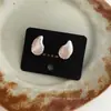 Pendientes con Textura de Carcasa Metálica para Mujer, Lujo Accesible Diseño de Nicho, Pendientes Populares de Alta Gama 2025, Pendientes Versátiles