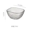Tigelas de Vidro com Borda Dourada Estilo Europeu para Sobremesas, Tigelas Especiais para Lojas de Sobremesas, Tigelas para Sorvete, Conjunto de Três Peças, Compra em Atacado para Redes de Restaurantes
