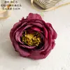 Cabezas de Flores Artificiales de Rosa Estilo Ins, Flores Falsas, Plantas Verdes al por Mayor, Manualidades para Decoración de Bodas