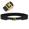 Nueva Moda Hebilla Dorada Antigua Cinturón Decorativo Accesorios de Piel para Mujer Cinturón Elegante para Suéter Cinturón para Abrigo de Mujer Gabardina