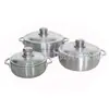 Nuevas Ollas Arenadas Modelo Exportación, Populares en África y Sudamérica, Ollas Soperas de Aluminio Arenado 20/24/26/30/34/36/38