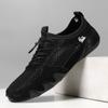 Amazon Calientes Ventas Verano Transfronterizo Tenis Casuales para Hombre Talla Grande Coser Cuero Malla Zapatos Pulpo Zapatos de Hombre