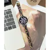 Adequado para Pulseira de Relógio Huawei Gt7, Pulseira de Couro Versátil Gt4, Gt3 Estampa de Leopardo Watch6/4Pro Modelo Feminino, Pulseira Honor Gs4