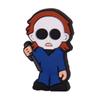Dibujos animados Terror Halloween PVC plástico blando epoxi hebilla decorativa desmontable zapatos de agujeros flor hebilla de zapato transfronterizo accesorios DIY