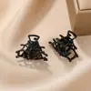 Moda Sencilla Transfronteriza Europea y Americana Halloween Ecológico Aleación Metálica Serie Oscura Araña Pinza Pequeña Nuevo Pinza