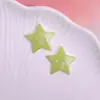 Estilo Casual Rayas Acrílico Estrella de Cinco Puntas Botones DIY Ropa para Niños Botones Cuerda para Colgar Teléfono Móvil Flor para Zapatos Accesorios