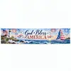 Amazon Nuevo Producto Más Vendido Banner Temático del Día de la Independencia Americana Tela Decorativa de Fondo para Fiesta de Festival Transfronteriza