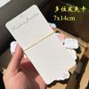 Yiwu horquilla cartón hecho a mano adornos para el cabello tarjeta aretes diy etiqueta nube accesorios bolsa de embalaje de cartón duro al por mayor