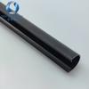 Cubierta Negra de Tarjeta Abs Semicircular Perfil Extruido Abs Abs Mate Cáscara Protectora Semicircular Pieza de Plástico en Forma de U