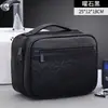 Nuevo neceser de viaje transfronterizo, diseño de malla colgante con múltiples compartimentos, portátil para viajes de negocios y para guardar artículos de tocador y cosméticos