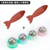 Juguete Molar para Gatito Gatito Inglés Corto Azul y Blanco Gatito Palo para Jugar Gatos Autoservicio Gatito Resistente a Mordidas Mascota Gato Juguete para Gatos Pez