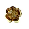 Accesorios para Zapatos Decorativos de Gama Alta Charms para Zapatos DIY Cadena de Perlas Florales Estilo Ins Accesorios de Hebilla Desmontable de Acrílico