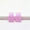 Arte de Unha Degradê Imitação Ursinho Gummy Decoração 3D Resina Gelatinosa Acessórios Adesivos de Unha Strass Atacado
