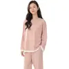 Pijama para Niña 2026 Nuevo Estilo Juvenil Lyocell Tencel Conjunto de Ropa de Casa de Manga Corta para Estudiantes Primavera y Verano