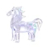 Lujo Ligero Caballo Mecedora de Animales Simulados Entrada Sala de Estar Dormitorio Decoración Suave Adornos Exquisitos Artesanías de Cristal Suministro Transfronterizo