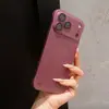 Funda magnética sin marco adecuada para Apple 18Promax, Funda protectora mate ultra delgada Ice Fog para iPhone 17 16