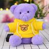Muñeco de Peluche Muñeca Niños Novia Muñeca de Trapo Sudadera Logo de Oso Oso de Peluche Disfraz Oso Pequeño Curación Mini