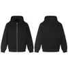 Ropa Vintage Yidao Otoño 2026 Nuevo Cardigan con Botones Ocultos Sudadera con Capucha Chaqueta Retro Suelta Casual de Color Sólido para Hombre