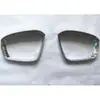 18 Tange protector de lluvia para espejo retrovisor modificado reflector ABS ceja de lluvia adecuado para Volkswagen T-ROC marco de espejo retrovisor de marcha atrás Y