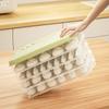 Caja Simple para Empanadillas Hogar Grado Alimenticio Congelación Especial Sellada Conservación Fresca Wonton Congelado Rápido Cocina Refrigerador Caja de Almacenamiento