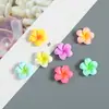 Tamaño pequeño flor de resina agujero zapatos flor funda para teléfono móvil pegamento crema DIY aislamiento parche para taza de agua accesorios para el cabello accesorios