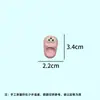 Pantuflas de dibujos animados mini de ojos grandes realistas, accesorios hechos a mano DIY transfronterizos, zapatos de muñeca, imanes para refrigerador, piezas decorativas de resina