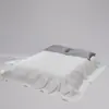 Lençol de Cama de Algodão de Fibra Longa de Alta Densidade Estilo Hotel, Peça Única, 100% Algodão Puro, Lençol de Cetim para Dormir Nu, Lençol de Elástico para Cama de Solteiro
