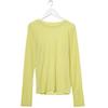 Camiseta fina de manga larga con protección solar para mujer, novedad de verano 2023, camiseta de malla estilo Ins Hyun, camiseta interior de seda de hielo para mujer