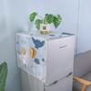 Toalla para refrigerador PEVA puerta única Puerta Doble cubierta antipolvo para refrigerador lavadora doméstica impermeable bolsa colgante cubierta de tela al por mayor