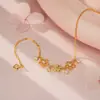 Pulsera de Flor de Plata de Ley S999 Lujo Ligero Estilo Pastoral Exquisita Moderna Suave Elegante Personalidad Joyería de Mano Simple Dropshipping