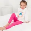 Leggings de Primavera y Otoño para Niñas Leggings de Modal para Niñas Color Caramelo Modal Pantalones Tobilleros Infantiles de Modal
