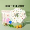 Babero de Saliva Desechable para Bebés, Babero Portátil Anti-Escupir para Salidas, Engrosado, Absorbente, Anti-Suciedad, Algodón Puro, Transpirable, Súper Suave